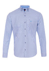 Andre Dodder Geo Pattern Shirt, Green & Blue Multi