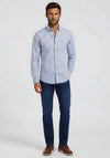 Andre Dodder Geo Pattern Shirt, Green & Blue Multi