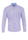 Andre Dodder Geo Pattern Shirt, Red & Blue Multi