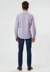 Andre Dodder Geo Pattern Shirt, Red & Blue Multi