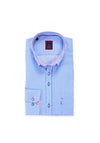 Andre Leeson Gingham Shirt, Blue