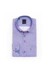 Andre Munich Long Sleeve Shirt, Pink & Blue
