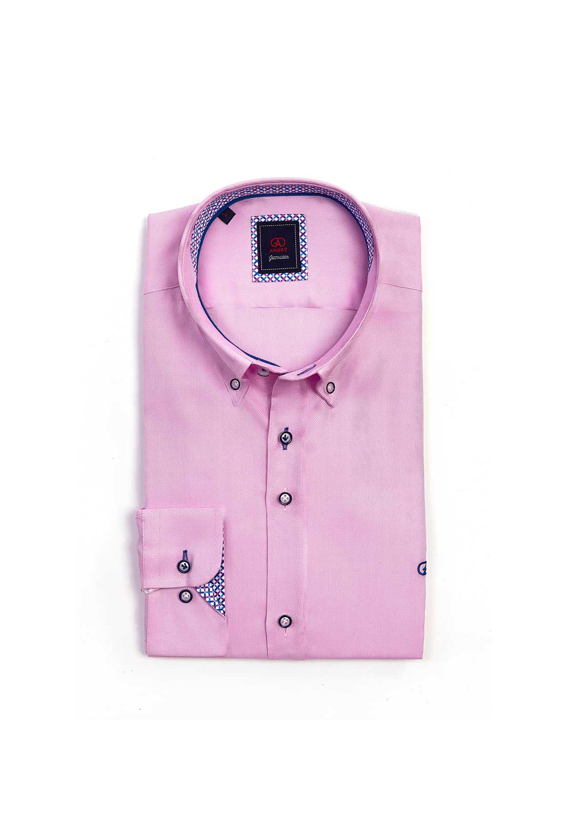 Andre Oslo Long Sleeve Shirt, Rose