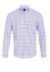 Andre Swilly Plaid Shirt, Green & Blue Multi