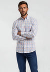 Andre Swilly Plaid Shirt, Green & Blue Multi