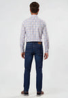 Andre Swilly Plaid Shirt, Green & Blue Multi
