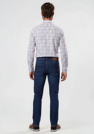 Andre Swilly Plaid Shirt, Green & Blue Multi