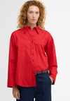 Barbour Womens Angela Shirt, Poppy Red