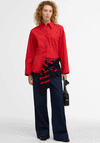Barbour Womens Angela Shirt, Poppy Red