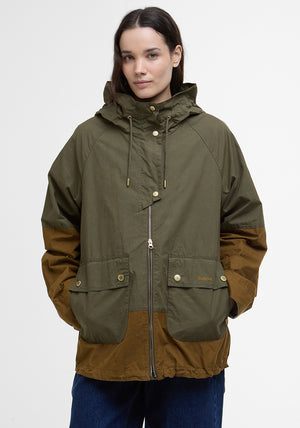 Barbour Hayley Showerproof Jacket, Green