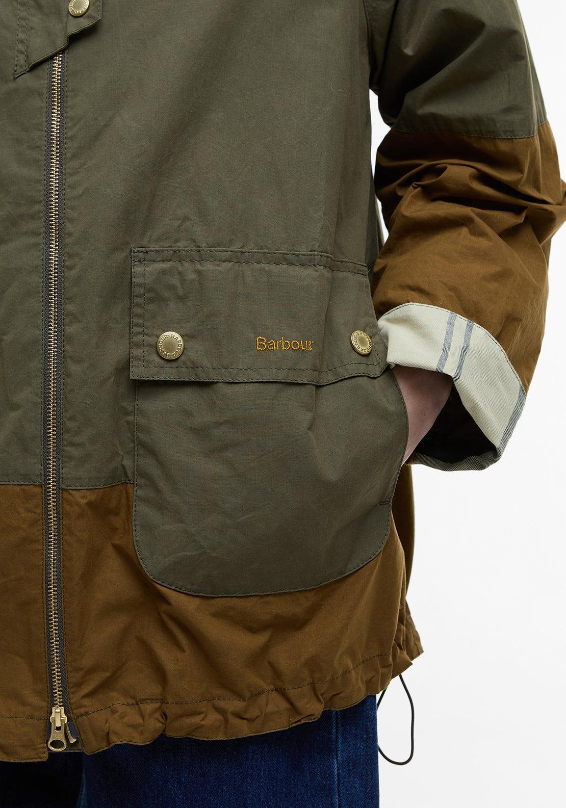 Barbour Hayley Showerproof Jacket, Green