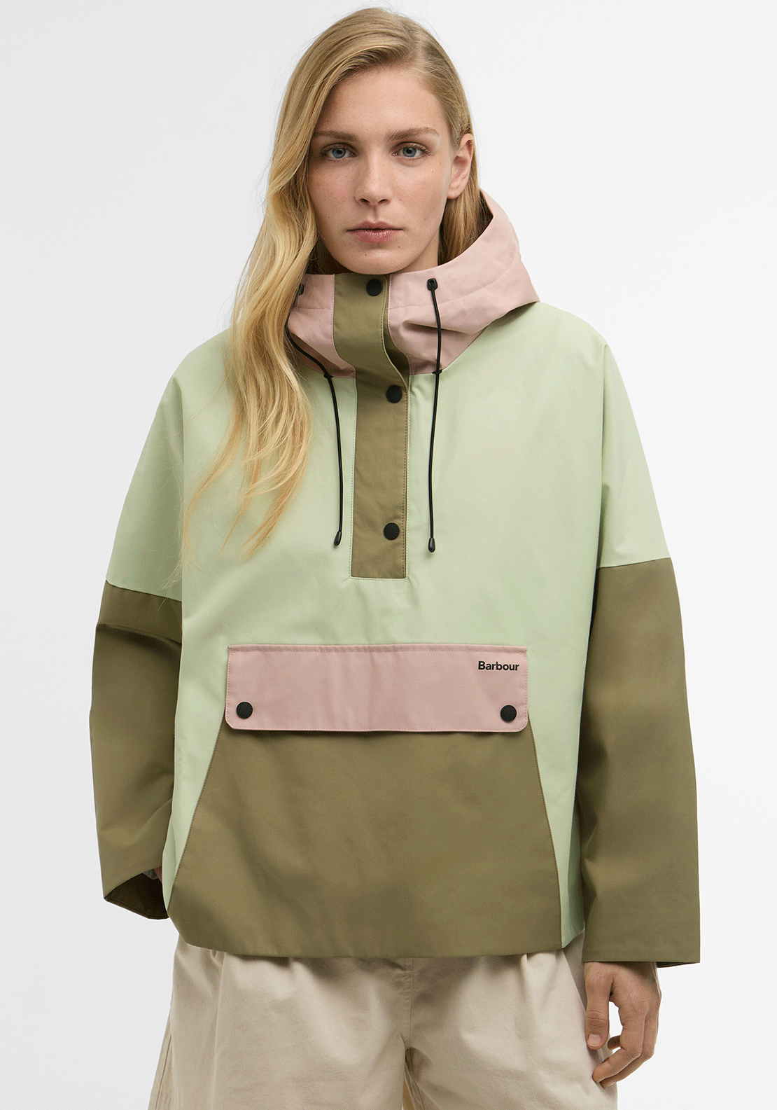 Barbour Womens Bedafell Showerproof Jacket, Green
