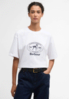 Barbour Womens Fern Graphic T-Shirt, White