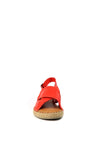 Lunar Lazy Dogz Mercy Criss Cross Sandals, Red