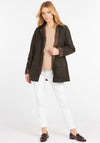 Barbour Womens Beadnell Classic Waxed Jacket, Green