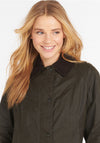 Barbour Womens Beadnell Classic Waxed Jacket, Green