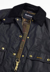 Barbour Womens Cropped Beadnell Wax Jacket, Black
