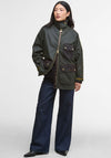 Barbour Womens Luella Wax Jacket, Green