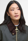 Barbour Womens Luella Wax Jacket, Green