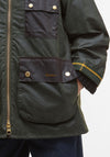 Barbour Womens Luella Wax Jacket, Green