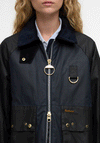 Barbour Womens Kearton Wax Jacket, Navy