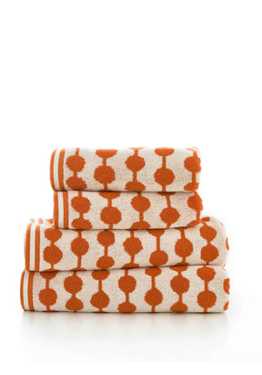 BOBBLES HAND TOWEL ORANGE