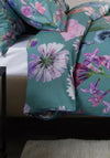 The Lyndon Company Botanical Flower Duvet Cover Set, Green