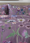 The Lyndon Company Botanical Flower Duvet Cover Set, Purple