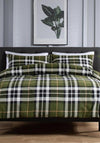 The Lyndon Company Fergus Brushed Cotton Duvet Cover Set, Green