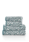 LACY CONNECTION BATH TOWEL BLUE