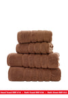 The Lyndon Company Rainham Cotton Towel, Brown