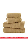 The Lyndon Company Rainham Cotton Towel, Warm Beige