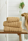 The Lyndon Company Rainham Cotton Towel, Warm Beige