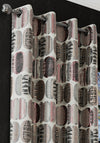 EA Design Latitude Interlined 90x90” Eyelet Curtains, Blossom