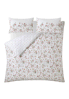Laura Ashley Mountney Garden Printed Floral Duvet Cover Set, Antique Pink