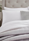 Laura Ashley Phoebe Waffle Duvet Set, Crisp White