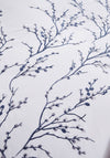 Laura Ashley Pussy Willow Sprig Embroidered Duvet Set, Midnight