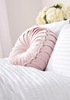 Laura Ashley Round Rosanna 35cm Cushion, Blush