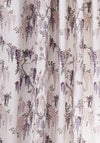 Laura Ashley Wisteria Garden Fully Lined Ready Curtains, Pale Iris