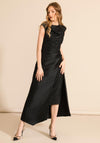 Caroline Kilkenny Sparkle Levi Maxi Dress, Black