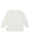 Levi’s Baby Boy Print Long Sleeve Top, White