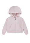 Levi’s Baby Girl Long Sleeve Full Zip Hoodie, Pink