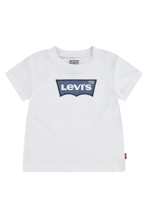 Levi’s Baby Boy Batwing Short Sleeve Tee, White