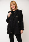 Lola Casademunt Embellished Blazer, Black