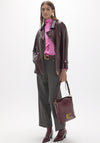 Lola Casademunt Satin Neck Tie Blouse, Pink