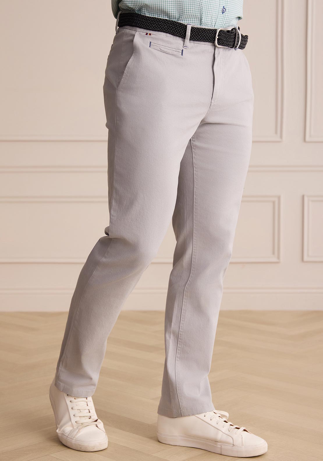 Andre Lucas Modern Fit Chinos, Stone