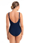 Anita Abstract Mastectomy Swimsuit, Navy