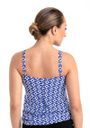 Anita Latina Mastectomy Tankini, Blue