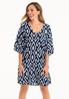 Anita Garda Beach Cover Up, Navy