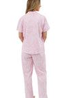Marlon Linear Floral Pyjama Set, Pink